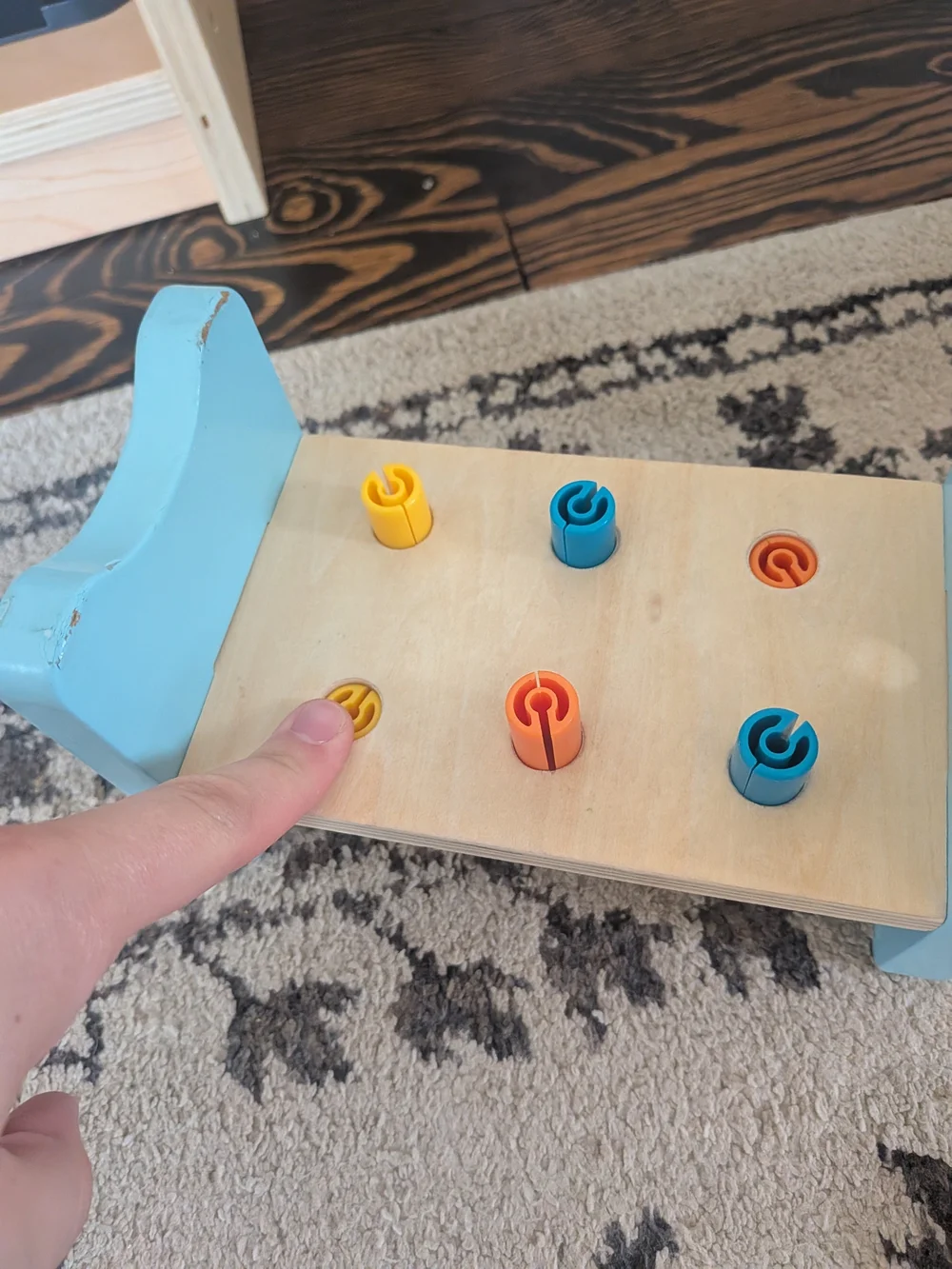 Wooden Shape & Sorting Montessori Toy set 9-18 months - Kids Learning Toy